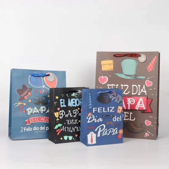 Exquisite Paper Bag Fashion Clothing Shopping Paper Gift Bag Designble Logo