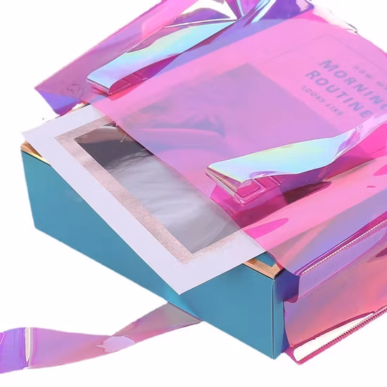 Custom Fashion PVC Tote Bag Clear Handbag Transparent PVC Bag Shopping Bags