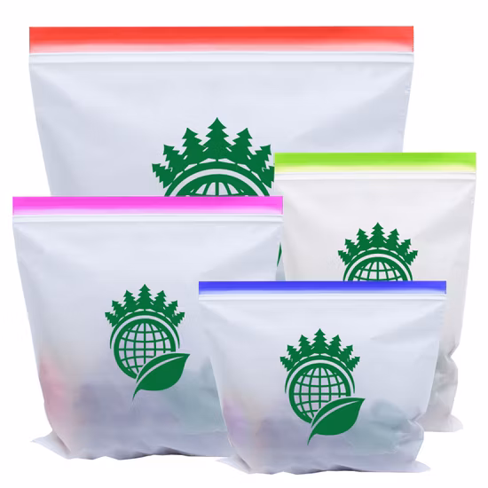 Yurui PLA Pbat Corn Starch Eco Friendly Custom Printed Zipper Ziplock Packing Snack Pouch Food Packaging Compostable Biodegradable Bag