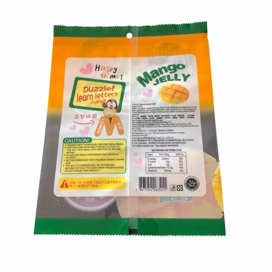 High Quality Aluminum Foil Tea Bag Zipper Bag